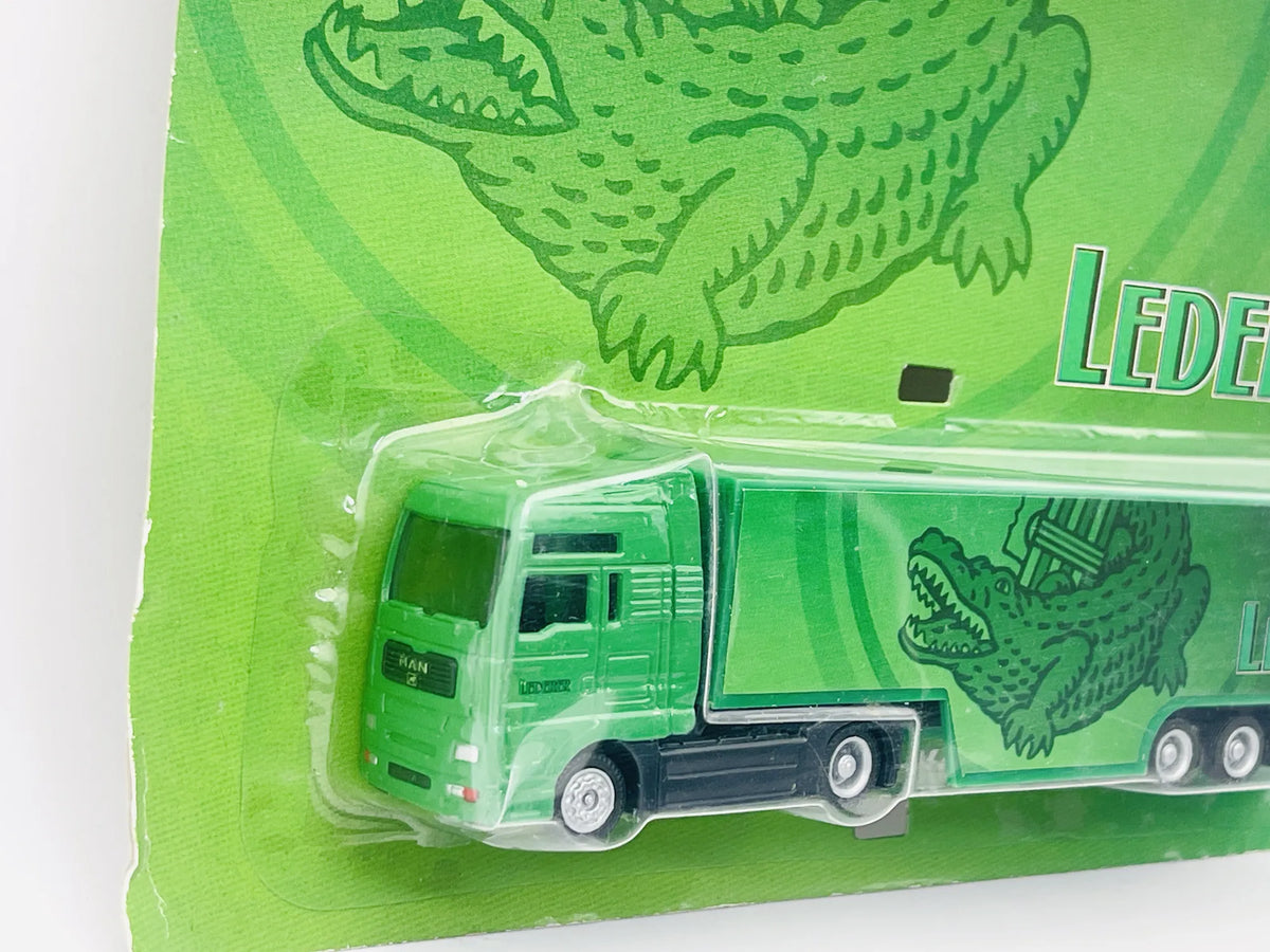 MAN TRUCK DGD 1:87 Ciężarówka Promocyjna LEDERER Blister Zielony – zdjęcie 4
