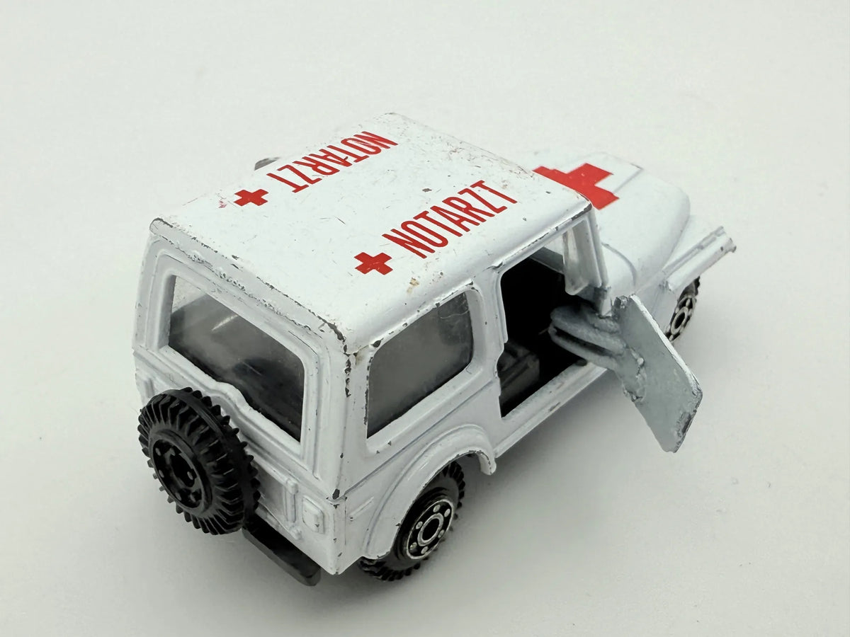 Jeep Cj Welly Biała 1:60 – zdjęcie 2