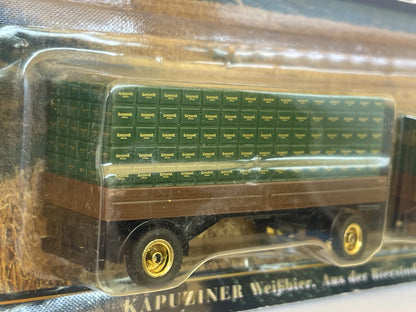 Magirus Deutz Grell 1:87 Ciężarówka Promocyjna KAPUZINER Blister Zielony – zdjęcie 2