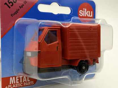 1583 PIAGGIO APE 50 SIKU 2023 Czerwony 1:64 – zdjęcie 2