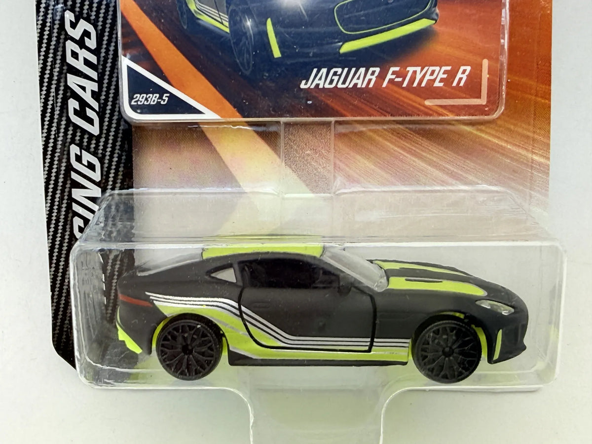 JAGUAR F-TYPE R Racing Majorette 2023 Czarny 1:64 – zdjęcie 2