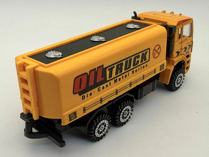 Ciężarówka CYSTERNA PALIWOWA 6X4 2018 Żółty 1:43 Oil Truck – zdjęcie 2