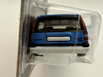 VOLVO 850 ESTATE, Hot Wheels Silver 2023, Die cast HRR56, Niebieski, 1:64 – zdjęcie 3