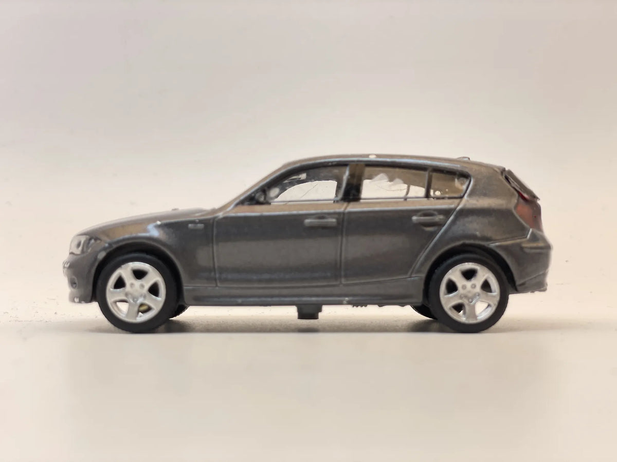 BMW 1-SERIES, NewRay, Resoraki, Die cast, Grafitowy, 1:43 – zdjęcie 3