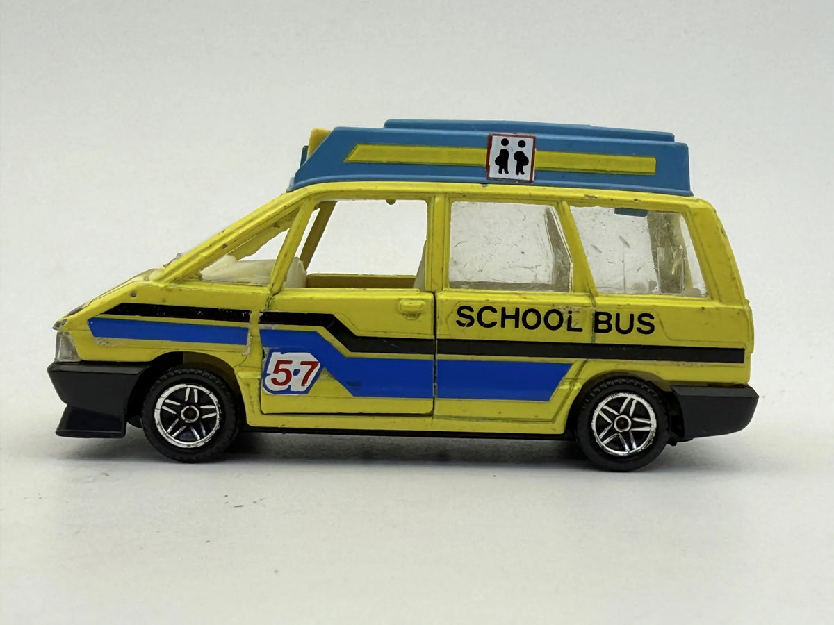 RENAULT ESPACE School Bus Guisval '80 Żółty 1:44 Made in Spain – zdjęcie 3