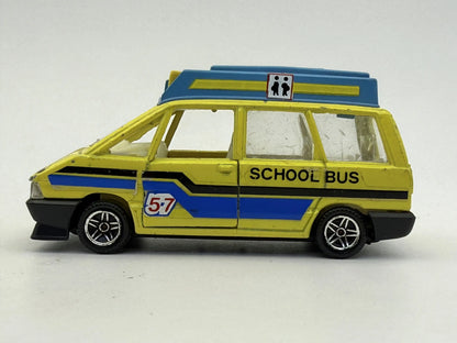 RENAULT ESPACE School Bus Guisval '80 Żółty 1:44 Made in Spain – zdjęcie 3