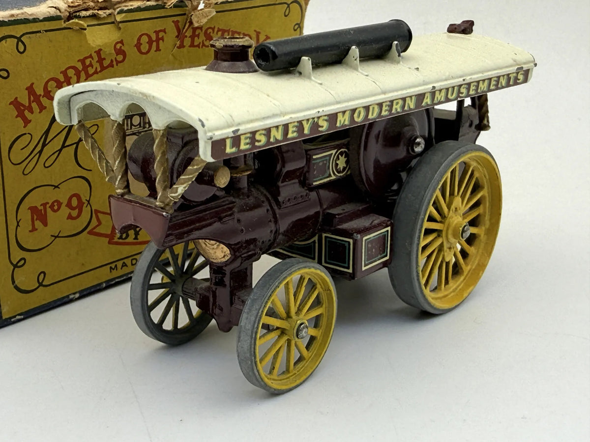 Traction Engine THE FOWLER BIG SHOWMAN ENGINE Matchbox 1:43 Made in England – zdjęcie 3