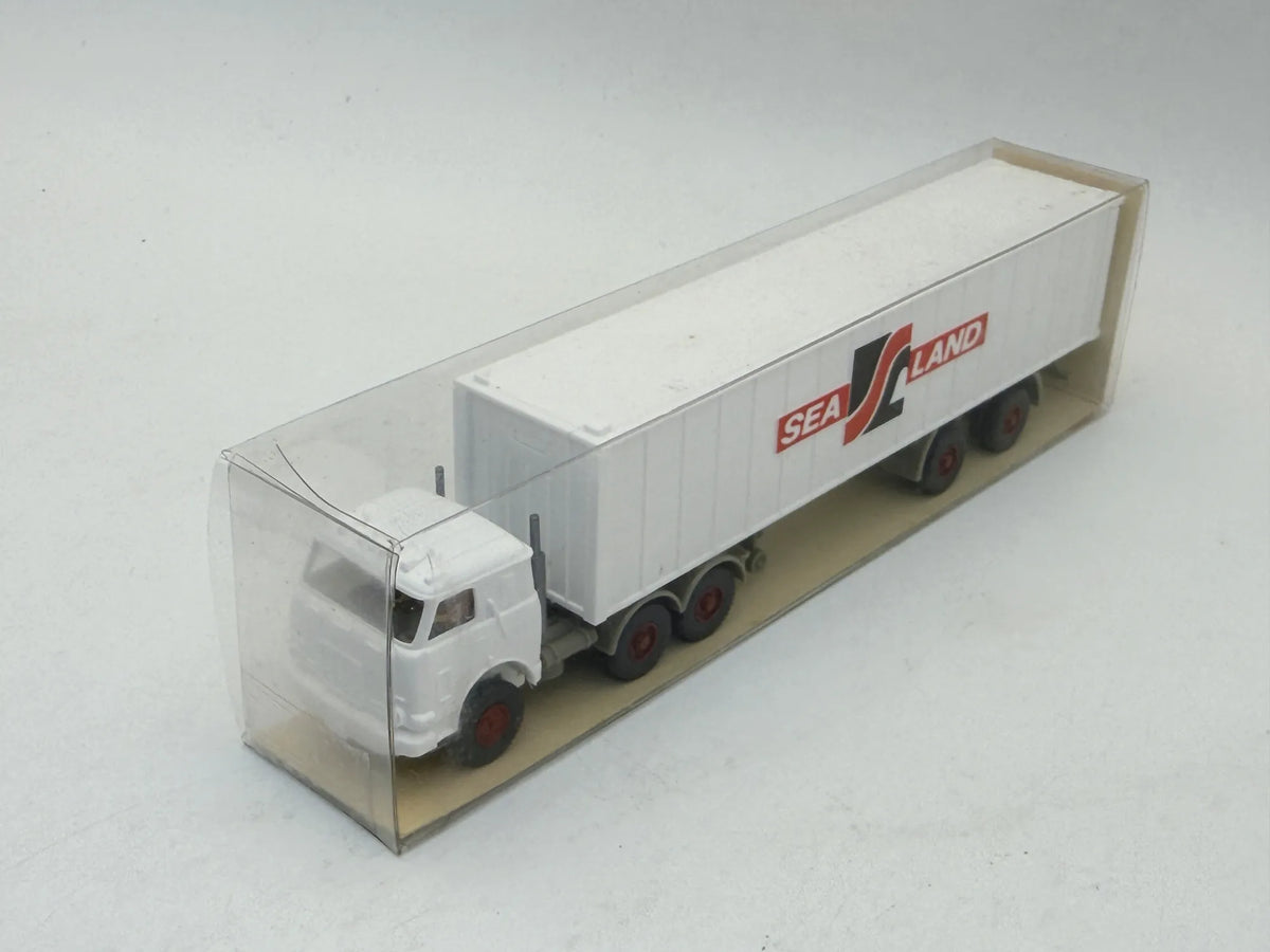 Ciężarówka Container Sattelzug / Sea Land Wiking 1:87 Made in West Germany – zdjęcie 3