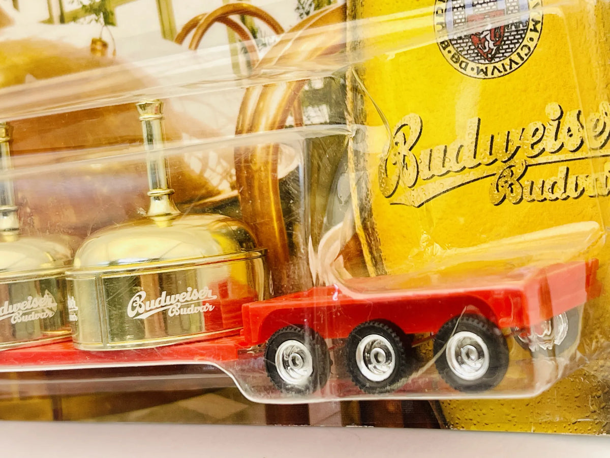 Peterbilt Truck Grell 1:87 Reklama Budweiser Budvar Blister Biały – zdjęcie 3