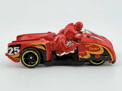 SIDE RIPPER, Hot Wheels 2015, Die cast H39, Czerwony, 1:64, Resoraki – zdjęcie 3