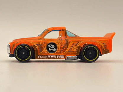 DRAFTNATOR, Hot Wheels 2020, Die cast GRX53, Pomarańczowy, 1:64, Resoraki – zdjęcie 3