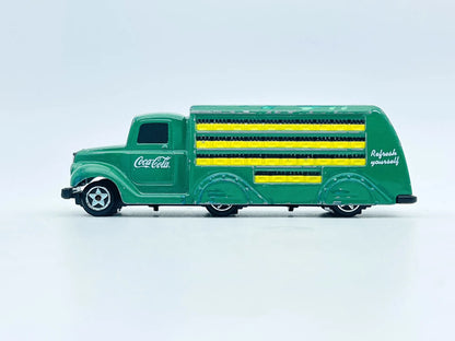 Ciężarówka Coca-Cola, resoraki, die cast, 1:60 – zdjęcie 3