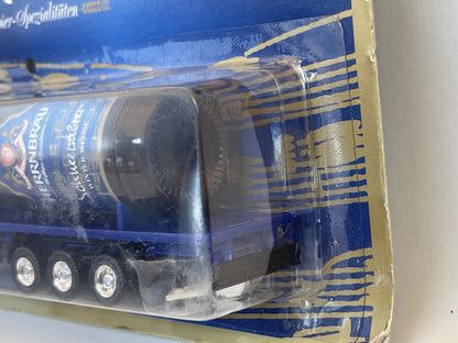 MAN TRUCK Hümmer 1:87 Niebieski Blister Reklama Butelka Piwa Herrnbrau – zdjęcie 3