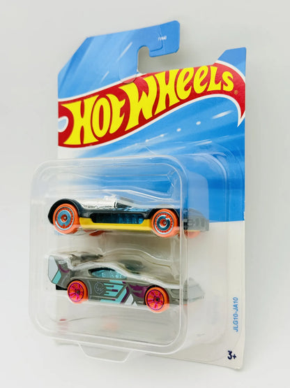 2 Pack - Fantasy Car Hot Wheels 2025 1:64 Blister Srebrny – zdjęcie 3