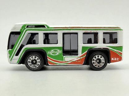 AUTOBUS MIEJSKI, Fastlane CW1 X32, Die cast DXFL-G, Biały, 1:64, Resoraki – zdjęcie 3