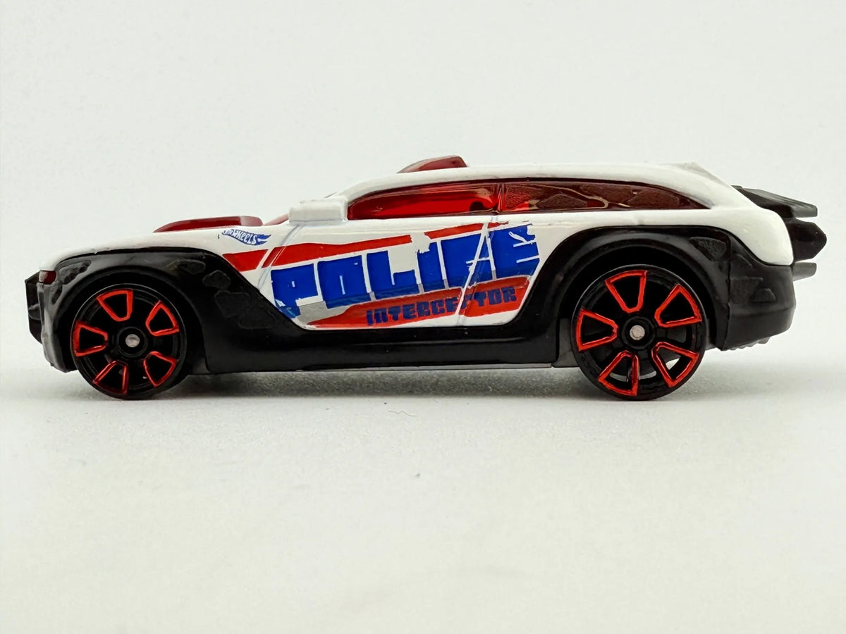Hw Pursuit Mainline Policja Hot Wheels 2012 Biały 1:64 – zdjęcie 3
