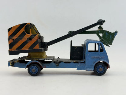 Ciężarówka Z Koparką Qualitoys Benbros 1940's 1:50 Made in England – zdjęcie 3