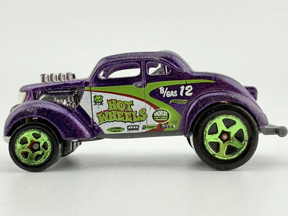 PASS'N GASSER, Hot Wheels 2007, Die cast 944, Fioletowy, 1:64, Resoraki – zdjęcie 3