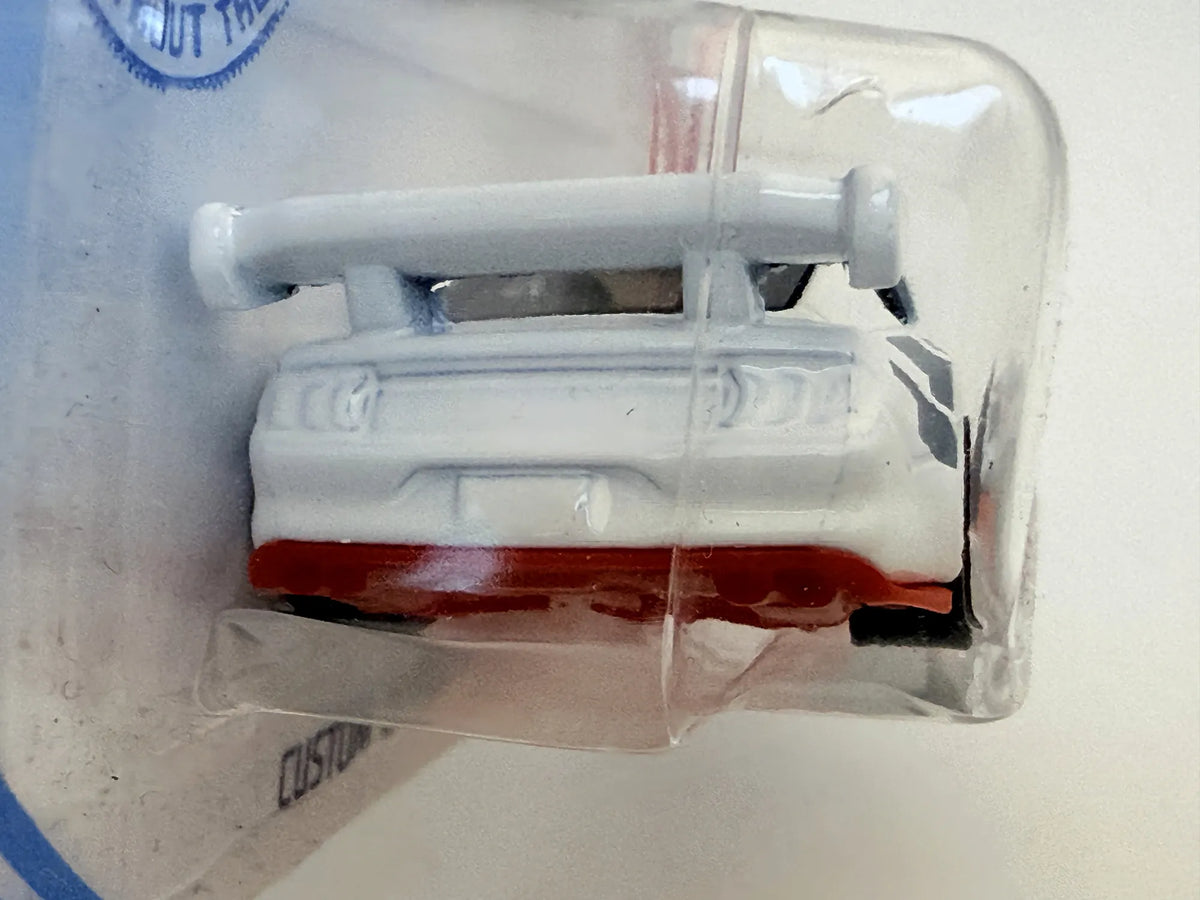 CUSTOM '18 FORD MUSTANG GT HW Drift Hot Wheels 2020 Biały 1:64 – zdjęcie 3