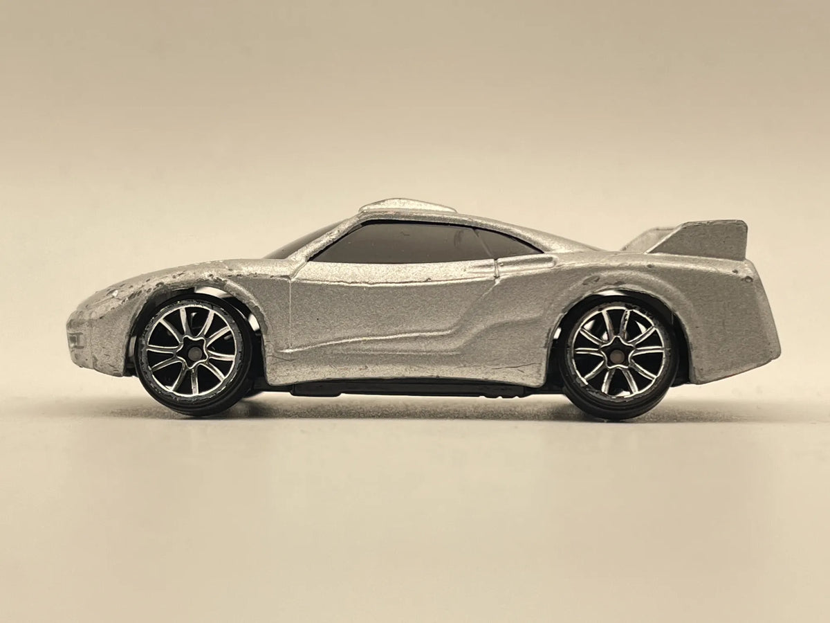 SPORTOWY SAMOCHÓD, MotorMax, Die cast 61436, Srebrny, 1:64, Resoraki – zdjęcie 3