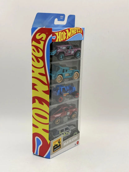 5 PAK BAJA BLAZERS, 5 Pack Hot Wheels 2024, Die cast JBJ82, 1:64, Resoraki – zdjęcie 3