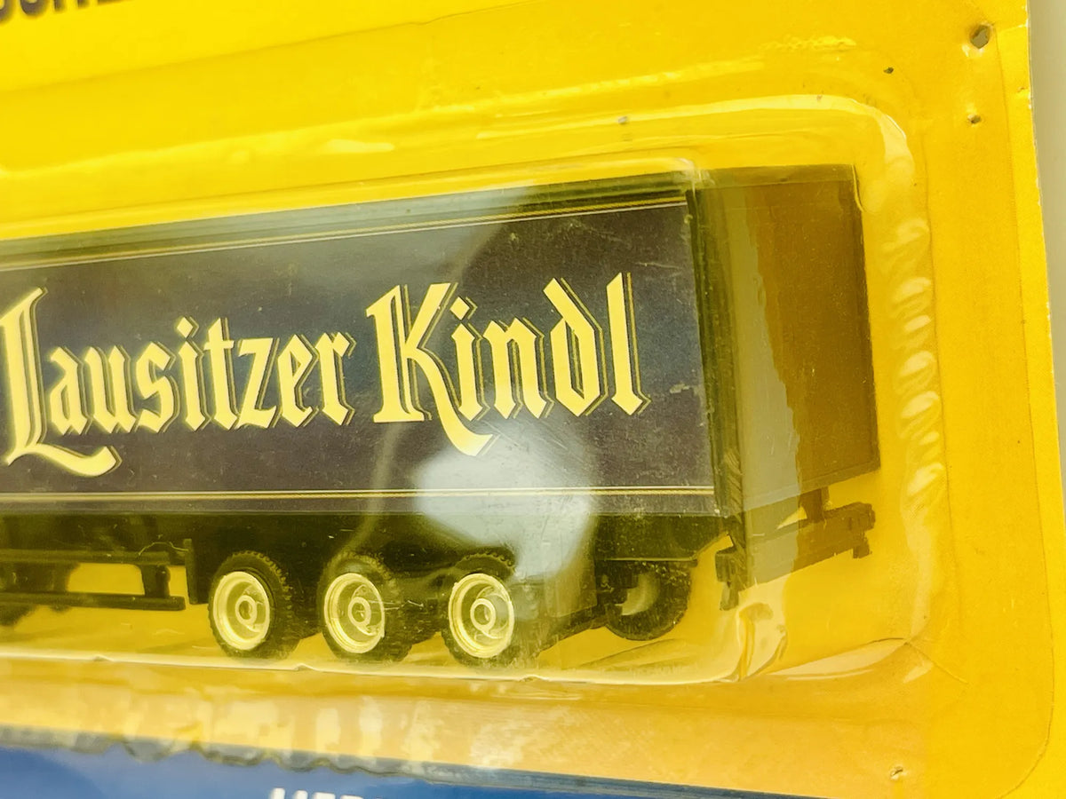 MAN TRUCK Grell 1:87 Lausitzer Kindl Blister Granatowy Promocyjny – zdjęcie 3