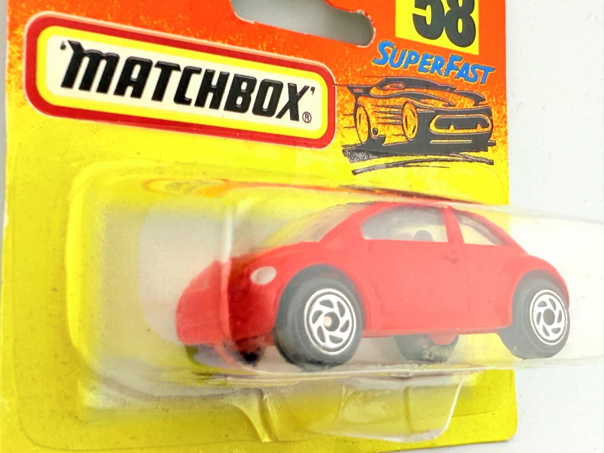 VW CONCEPT 1, Matchbox, Resoraki, Die cast Mb287, Czerwony, 1:64 – zdjęcie 3