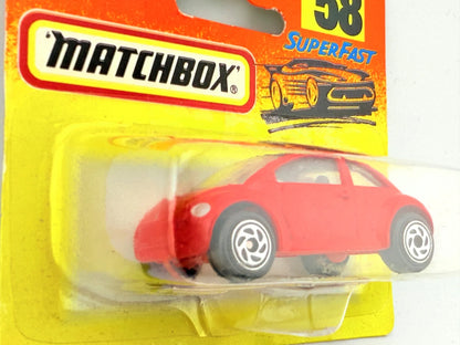 VW CONCEPT 1, Matchbox, Resoraki, Die cast Mb287, Czerwony, 1:64 – zdjęcie 3