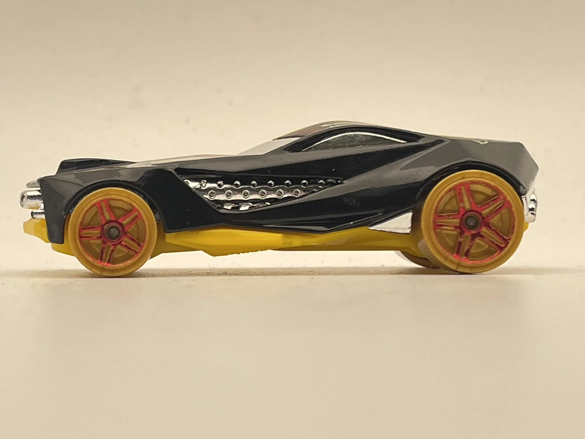 URBAN AGENT, Hot Wheels 2008, Die cast J40, Czarny, 1:64, Resoraki – zdjęcie 3