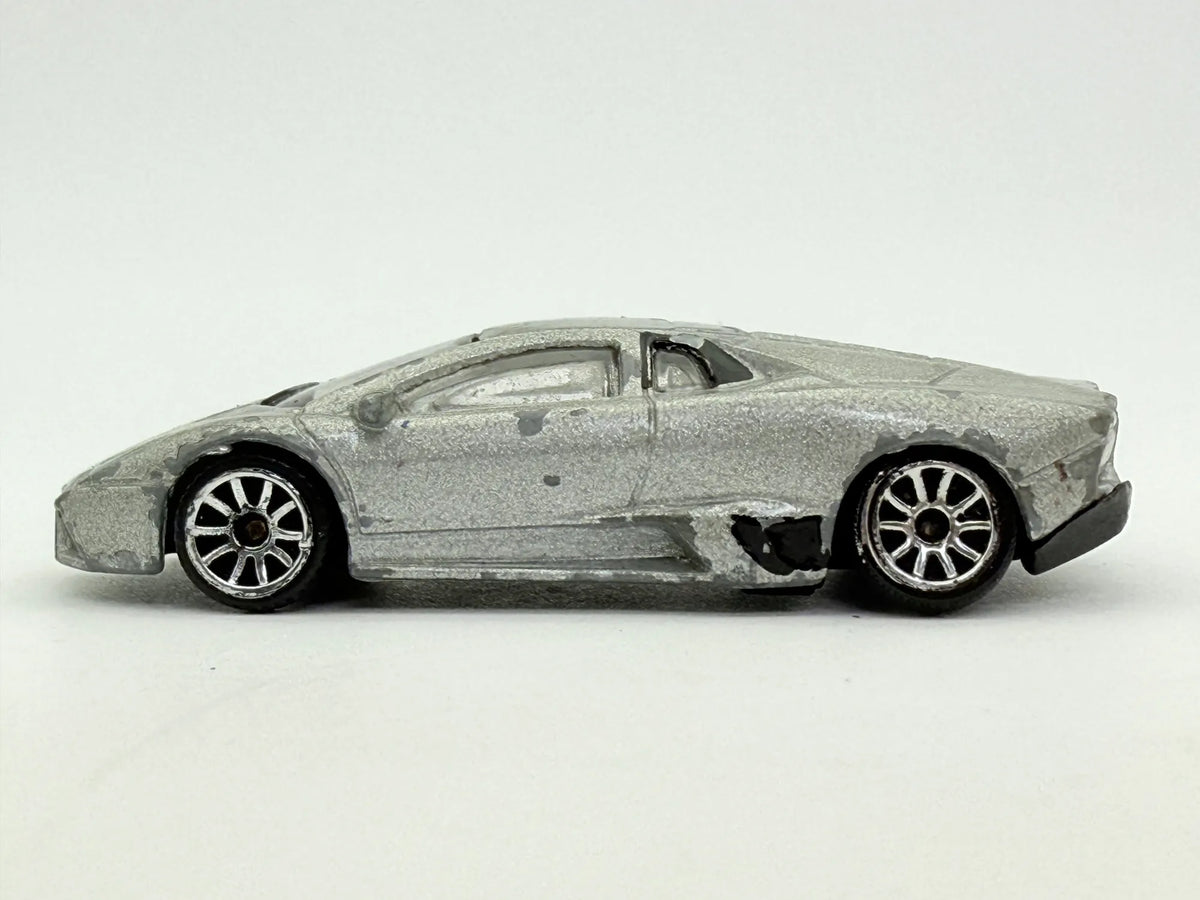 Lamborghini Reventon Majorette Srebrny 1:64 – zdjęcie 3