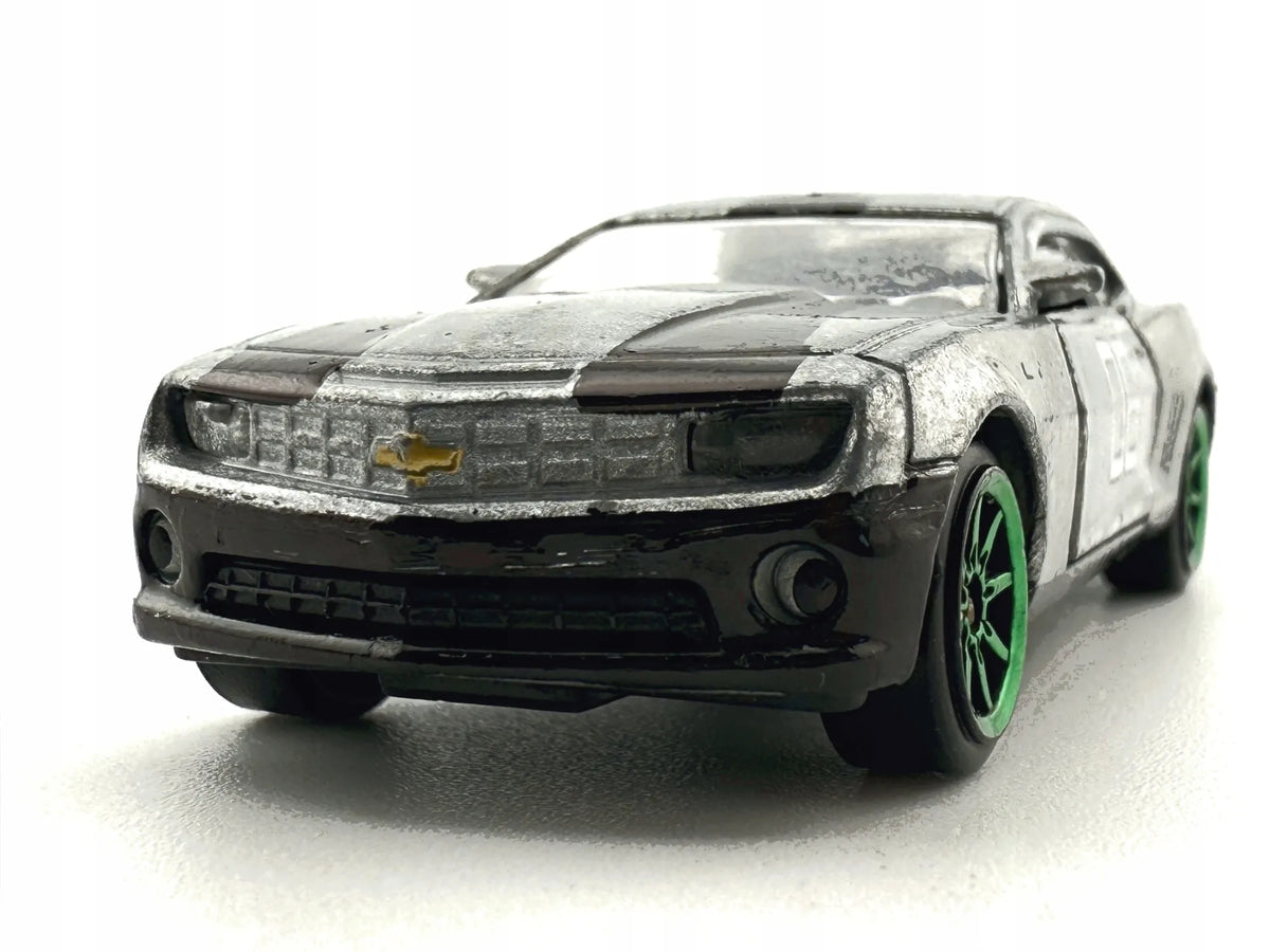 Chevrolet Camaro Majorette 2010 Srebrny 1:62 – zdjęcie 3