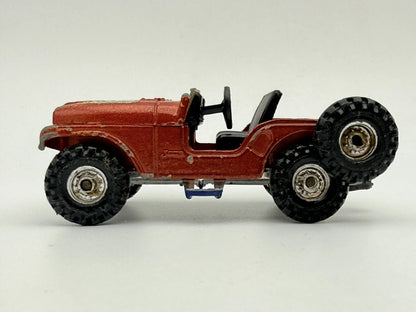 JEEP CJ-5, Corgi, Made in Great Britain, Die cast 72, Czerwony, 1:43 – zdjęcie 3