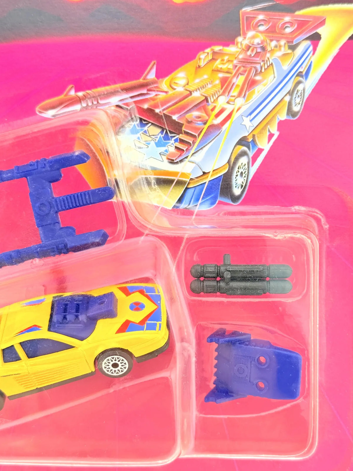 TURBOFORCE, Matchbox, Resoraki, Die cast, Żółty, 1:64 – zdjęcie 3