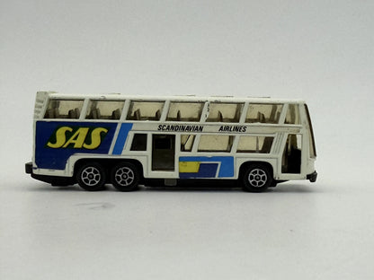 Autobus SCANDINAVIAN AIRLINES SAS Guisval Biały 1:100 Made in Spain – zdjęcie 3