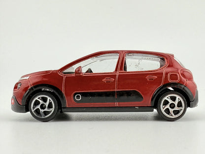 CITROEN C3, Majorette, Die cast REF:25AM, Czerwony, 1:57, Resoraki – zdjęcie 3