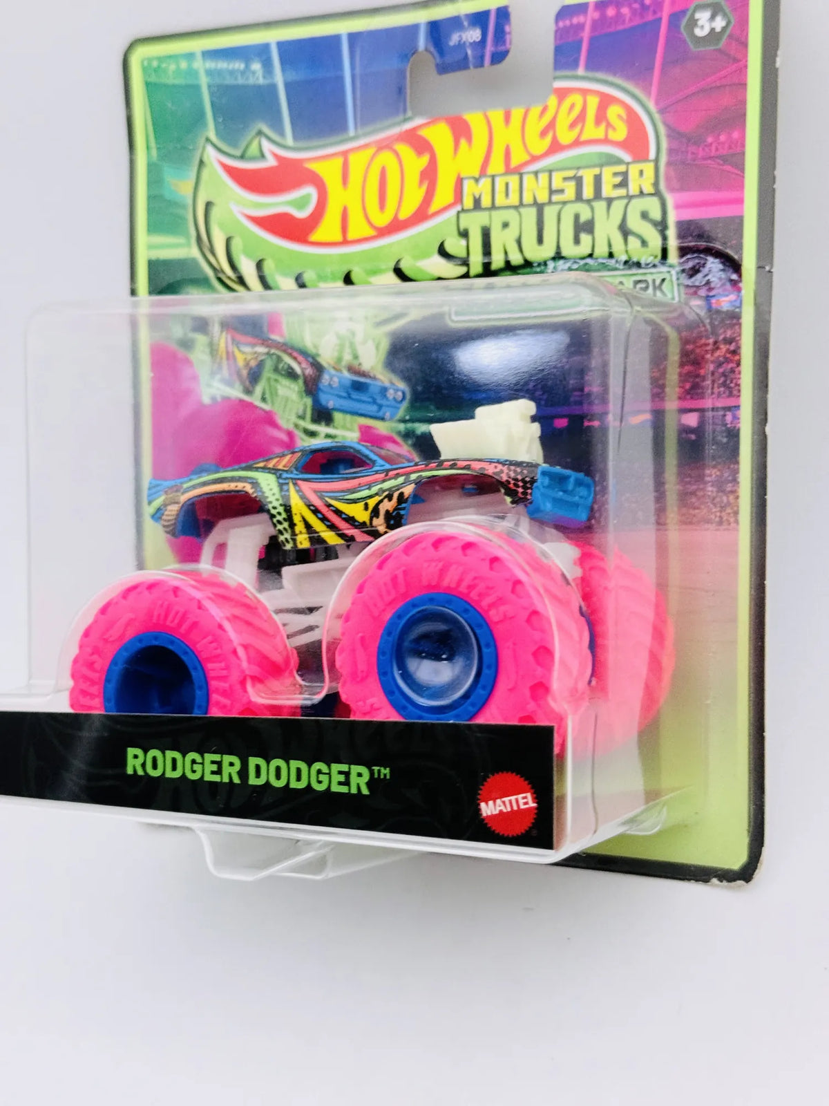 Rodger Dodger Hot Wheels 2024 1:64 Blister Różowy – zdjęcie 3