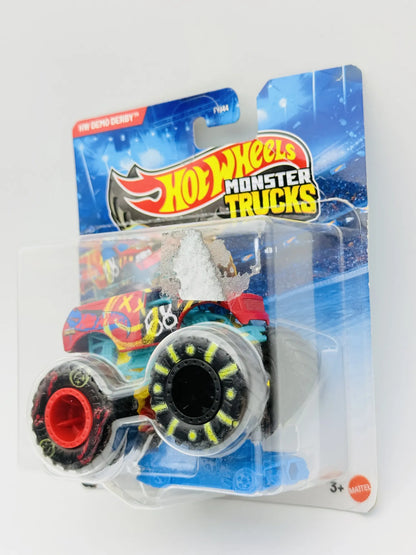 HW Demo Derby Hot Wheels 2026 1:64 Monster Truck Blister Turkusowy – zdjęcie 3