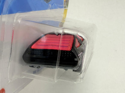 Dmc Delorean HW ART CARS Hot Wheels 2024 Czarny 1:64 – zdjęcie 3