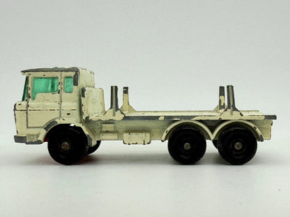 DAF Girder Truck, Matchbox, Made in England, Resoraki, Die cast, Biały 1:87 – zdjęcie 3