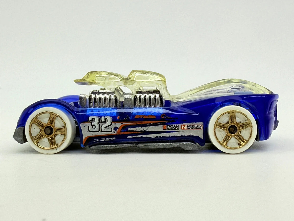 What-4-2 Hot Wheels Niebieski 1:64 – zdjęcie 3