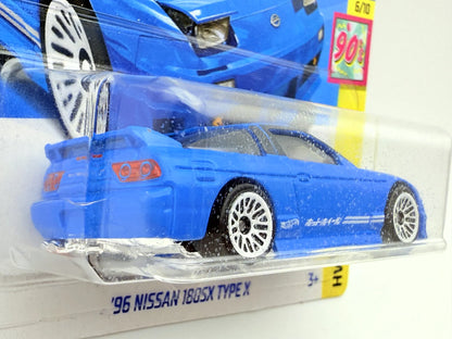 Nissan 180Sx Type X Hot Wheels Niebieski 1:64 – zdjęcie 3