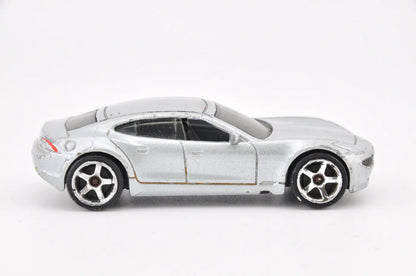 Fisker Karma, Matchbox 2010, Die cast Resoraki, Srebrny, 1:64 – zdjęcie 3