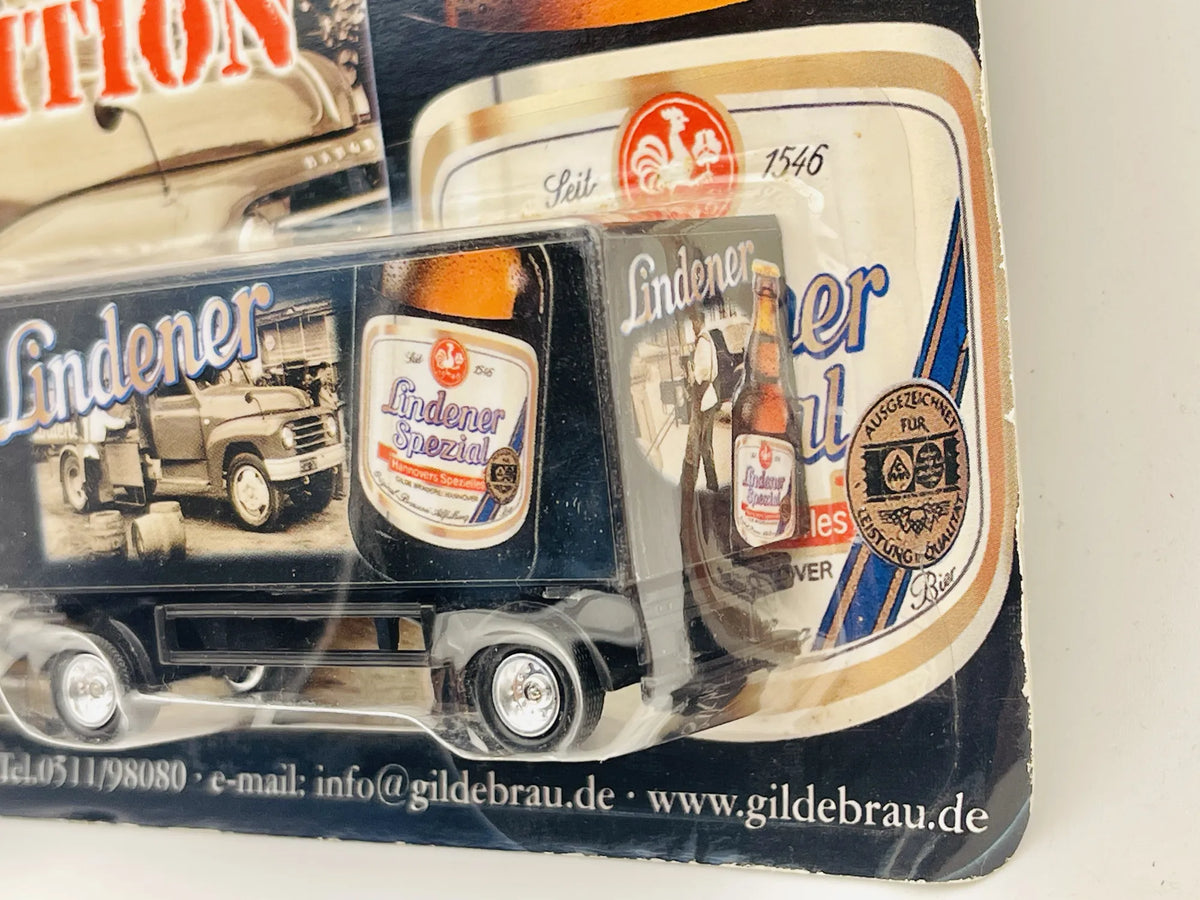 MAN TRUCK Grell 1:87 Blister Reklama Lindener Gilde Brauerei AG z Hanoweru – zdjęcie 3