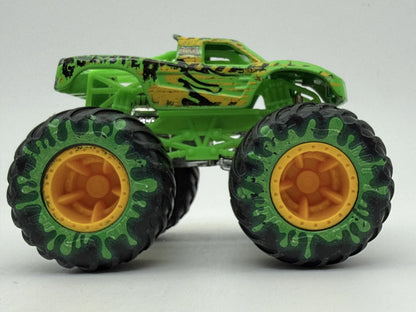 Monster Truck Hot Wheels Monsters 1:64 Monster Truck Luzak Zielony – zdjęcie 3