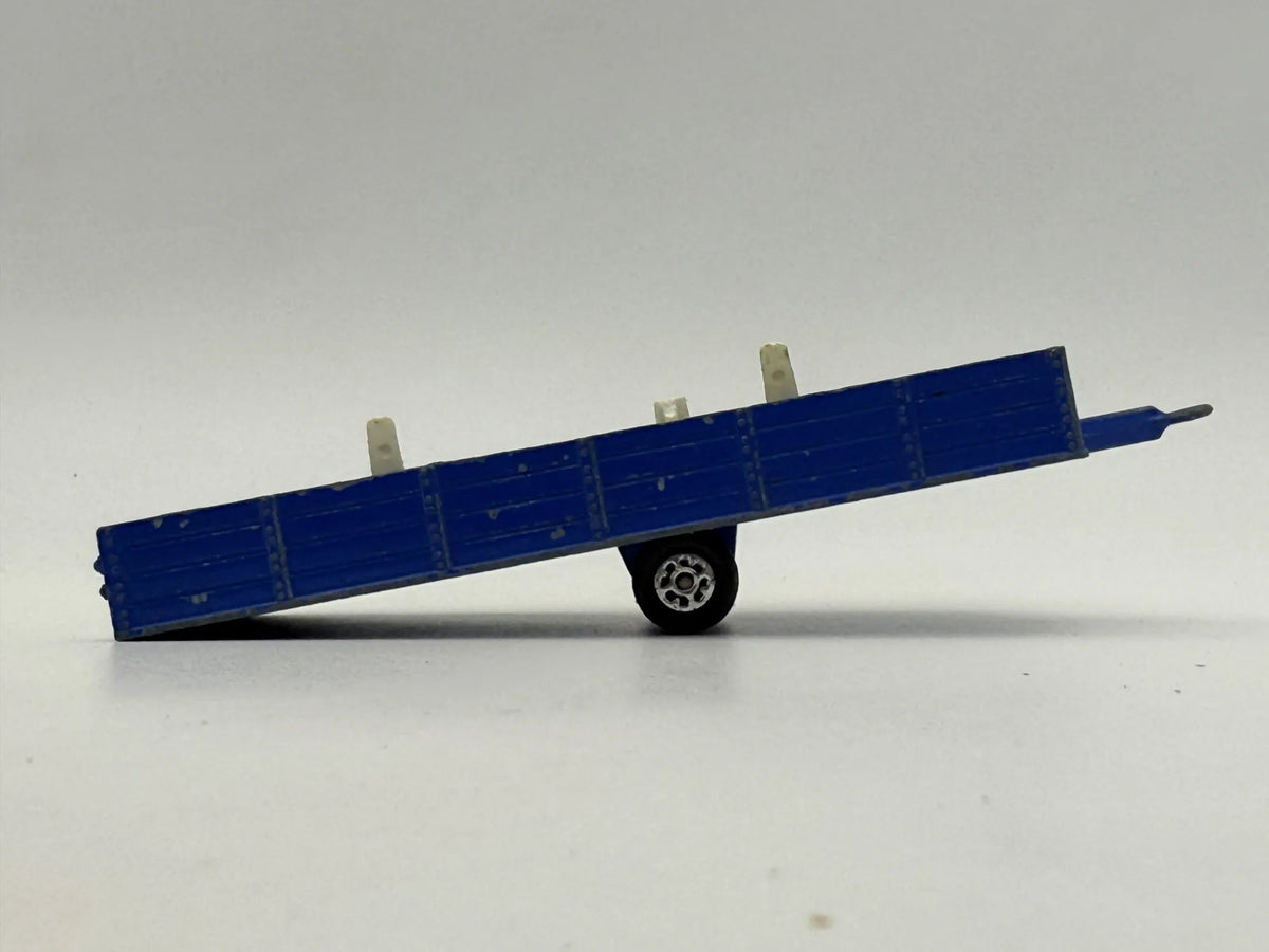DROPSIDE TRAILER Corgi '80 Niebieski 1:43 Made in United Kingdom – zdjęcie 3