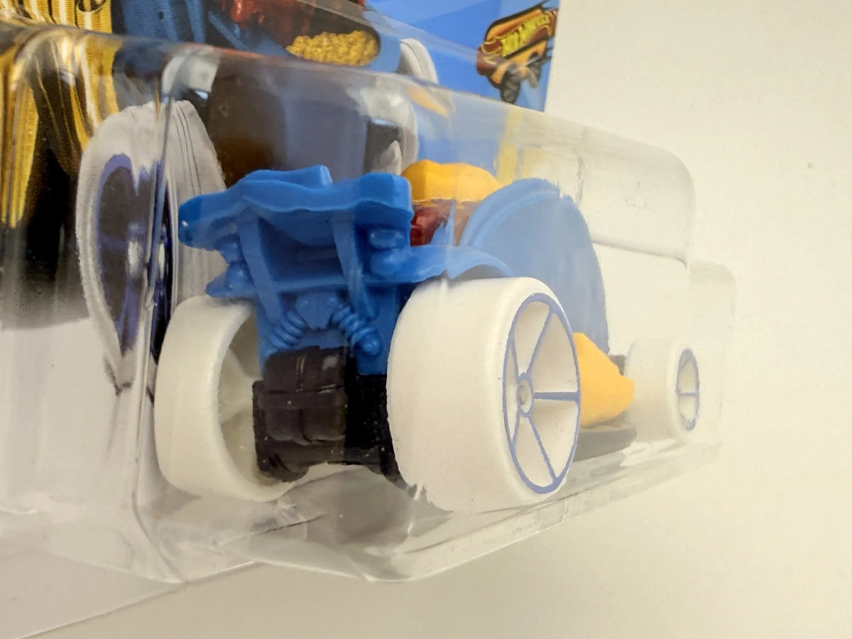 CAR-DE-ASADA Fast Foodie Hot Wheels 2024 Niebieski 1:64 – zdjęcie 3