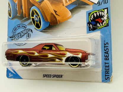 Speed Spider Hot Wheels 2019 Fabryczny Error 1:64 El Camino – zdjęcie 3