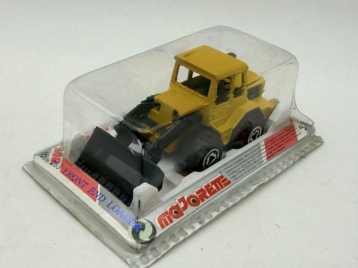 Ładowarka FRONT END LOADER Majorette '90 Żółty 1:87 – zdjęcie 3