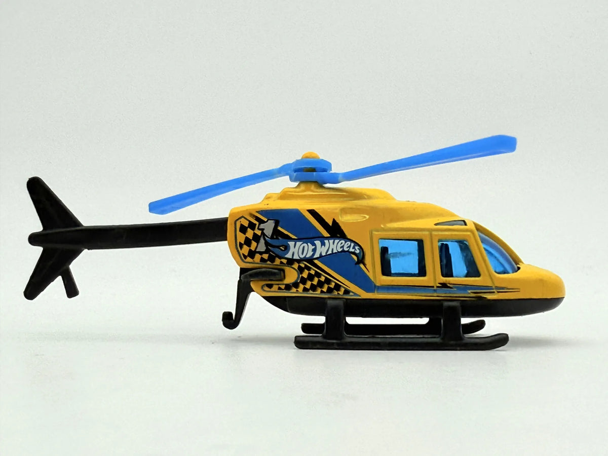 Helikopter Propper Chopper, Hot Wheels 1989, resoraki, die cast, 1:60 – zdjęcie 3