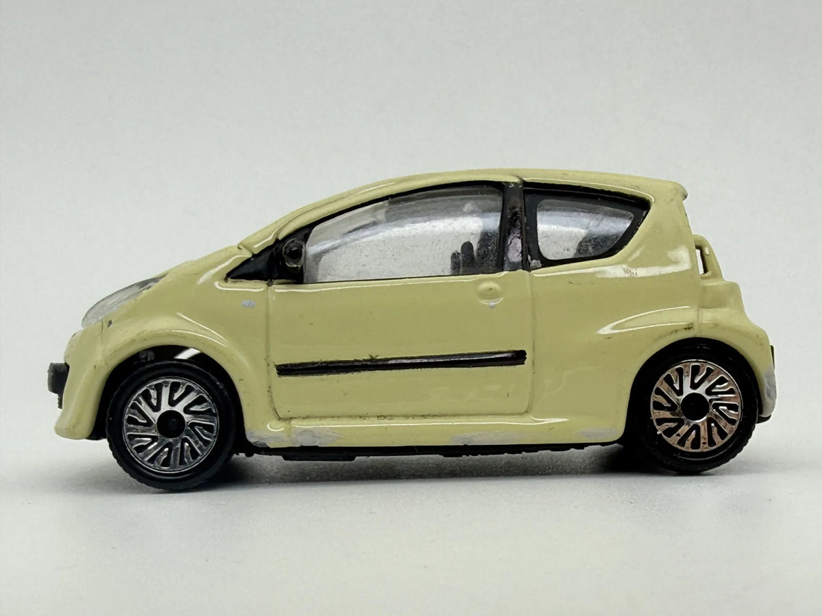 CITROEN C1, Bburago, Die cast No.1143, Beżowy, 1:43, Resoraki – zdjęcie 3